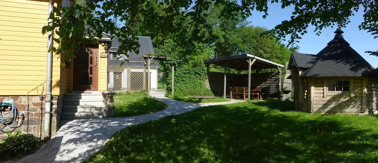 Ferienwohnung-Wasserlaeufer Mulde Exterior foto